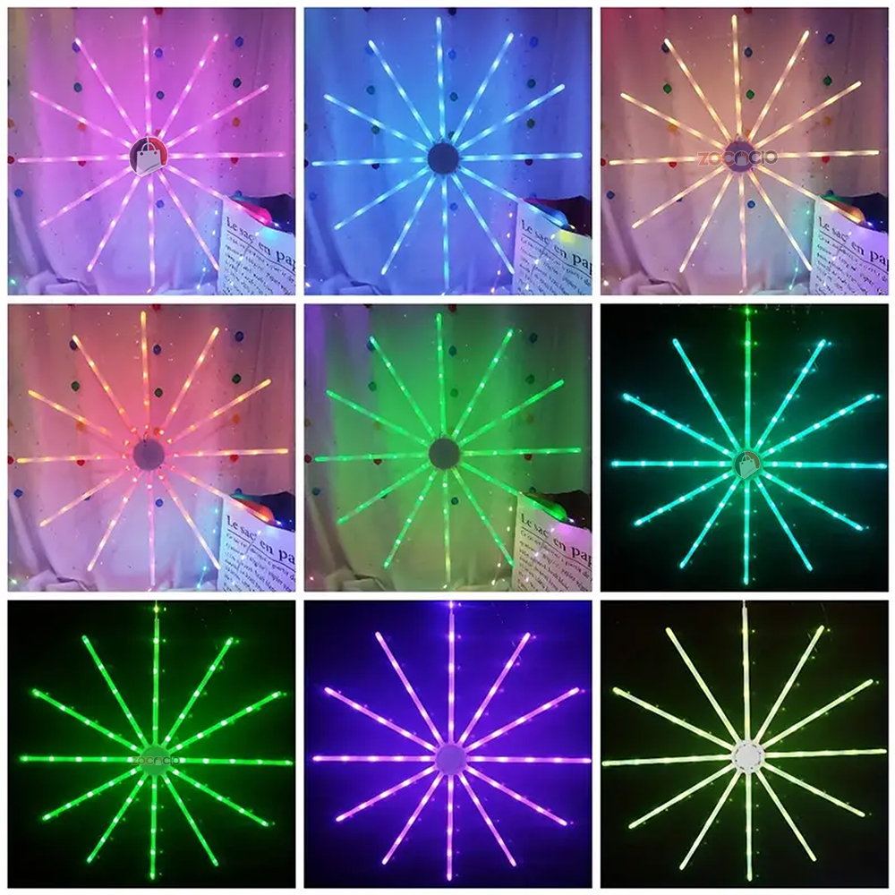 Miniatura 2 de Estrella Luz Fuegos Artificiales Mediano